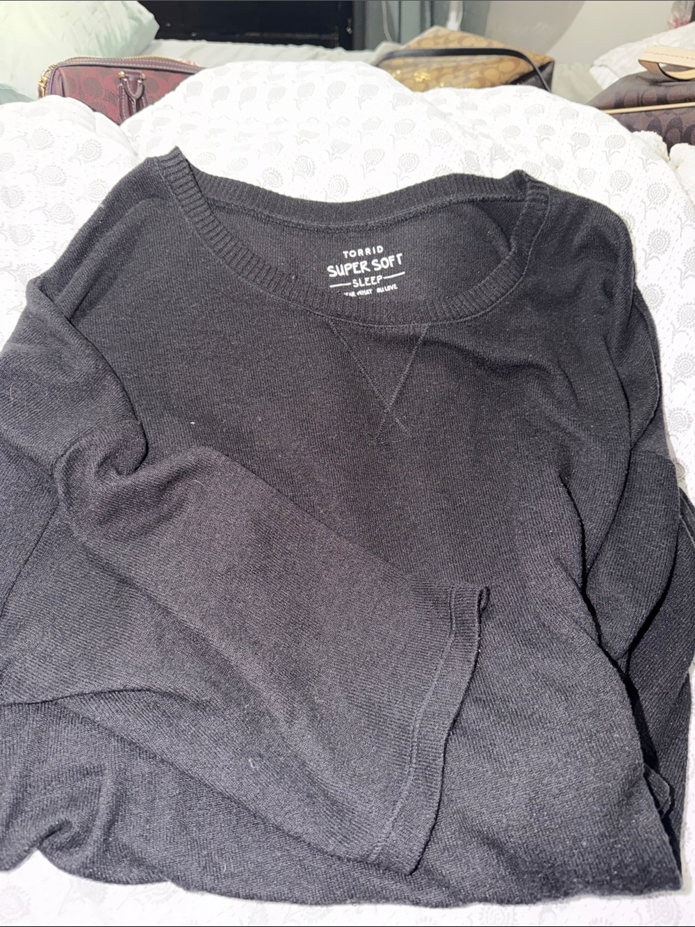 torrid Black Crewneck Men's Sweater